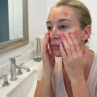 Appliquez le sérum anti-âge sur votre visage et votre cou